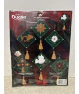 Bucilla Felt Kit Felt Ornament Kit  84787 Traditional Elegance NEW Chris... - $467.43 MXN