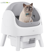 Self Cleaning Cat Litter Box, Open Top Litter Box for Multiple Cats, Aut... - $386.32