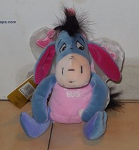 Vintage Disney Store Winnie The Pooh 6 Eeyore beanie plush stuffed toy R... - £7.50 GBP