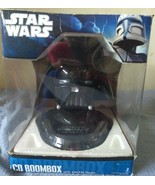 2011 Star Wars Darth Vader CD Player Boombox Original Box Jazwares  - £39.10 GBP