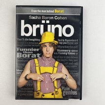 Bruno DVD Sacha Baron Cohen, LaToya Jackson, Elton John, Paula Abdul, Sting - $3.97