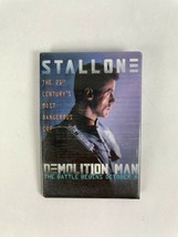 Warner Bros Stallone Demolition Man Movie Film Button Fast Shipping Must... - £9.41 GBP
