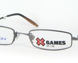X-GAMES by MARCHON FLEXON TANTRUM ASPHALT GRAY EYEGLASSES GLASSES 47-18-... - $87.11