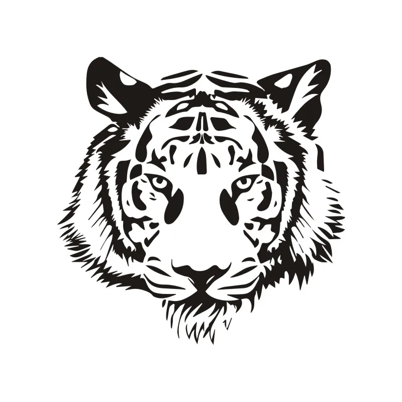 Car Stickers 20CM*20CM Powerful Tiger Head Car Motorcycles 3D Stickers Decoratio - £57.41 GBP