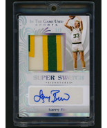 2022 Leaf In The Game Larry Bird Autograph Jersey Patch Card #1/2 Celtic... - $890.99