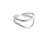 L 925 sterling silver rings for women minimalist ring gold anillos de plata 925 de thumb155 crop