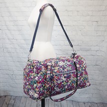 ❤️ VERA BRADLEY Itsy Ditsy Large 22&quot; Travel Duffel Floral - £47.18 GBP