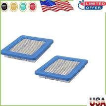 Genuine OEM Flat Air Filter Cartridge 2-Pack for Lawn Mowers - Compact &amp;... - $34.53 CAD
