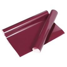 Heat Transfer Vinyl Roll Htv Vinyl - 12&quot;X5Ft Maroon Iron On Vinyl For T-... - £14.21 GBP