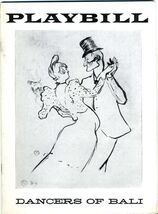 Playbill Dancers of Bali ANTA Theatre New York 1957 - $13.86