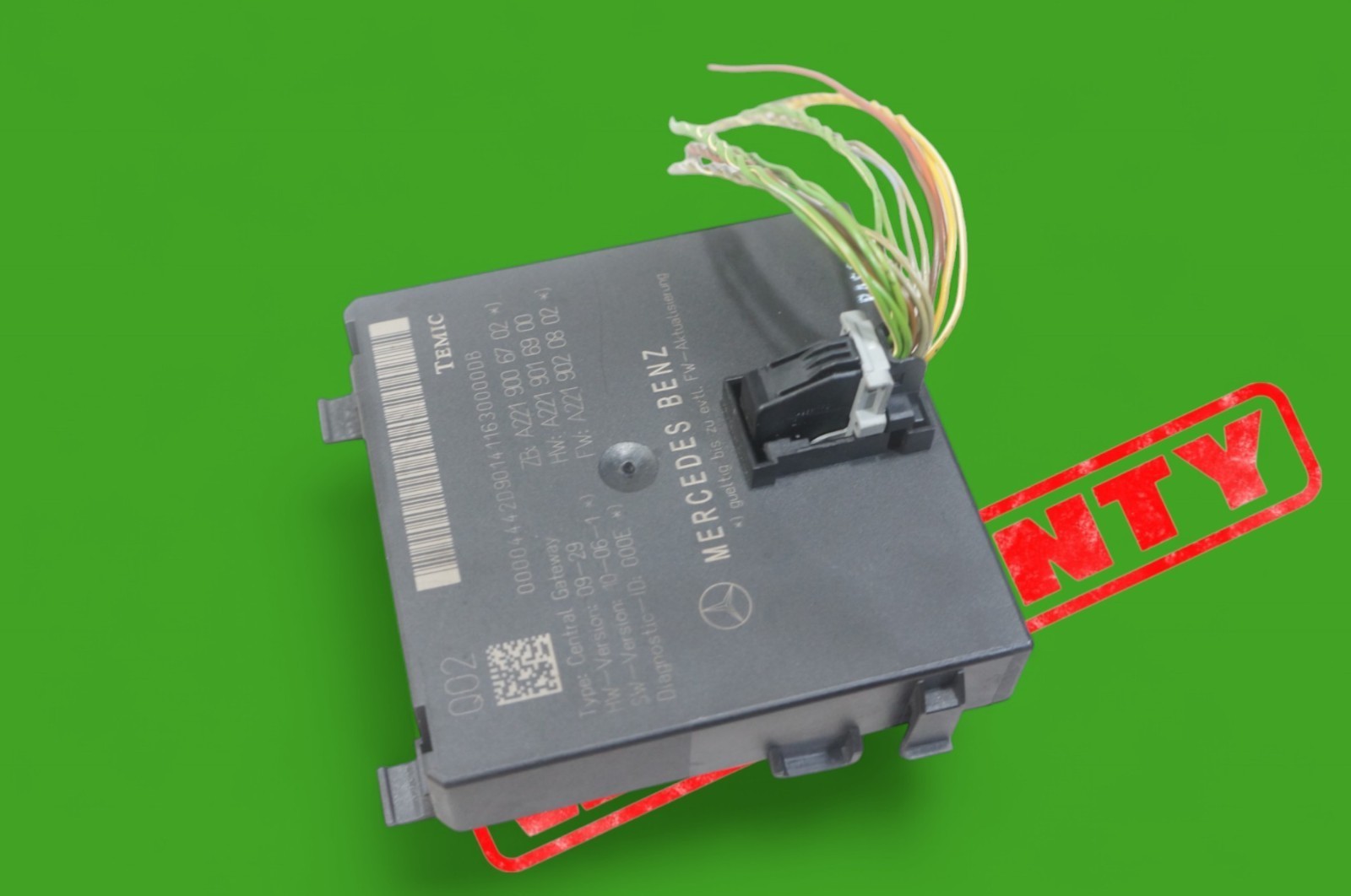 07-2014 mercedes w221 s550 cl550 central gateway control module 22154027... - $90.00