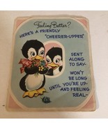 Vintage Greeting Card Feeling Better Box4 - £3.08 GBP