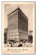 Ritz-Carlton Hotel Philadelphia Pennsylvania PA 1916 DB Postcard N20 - £2.10 GBP