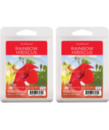Scentsational Scented Wax Cubes 2.5oz 2-Pack (Rainbow Hibiscus) - £8.70 GBP