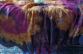 TYEDYED ATS TRIBAL BELLYDANCE GYPSY SKIRT 25 Yds~36&quot; - $2,352.22 MXN