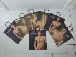  HOLLISTER LOT OF 7 LARGE PAPER BAG,PRE-OWNER, BY ABERCROMBIE COLLECTORS... - £13.15 GBP