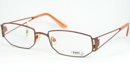 Pass Plus P208 864 Ginger Orange Eyeglasses Glasses Frame 52-18-136mm Germany - £59.20 GBP