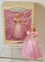 Hallmark 1996 Springtime Barbie Easter Ornament Keepsake 2nd Series Original Box - £7.47 GBP