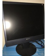 Sony Monitor Display With Speaker And Headphone Input - $205.04 CAD