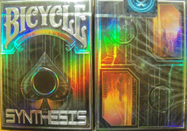 Bicycle Blue Synthesis Cyberpunk Playing Cards - £21.66 GBP