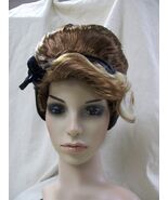 Brown Blonde Beehive UpDo Wig 50s 60s 70s Retro Mod Gal English Lady Sec... - $596.23 MXN