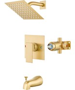 Airuida Shower Faucet Set With Tub Spout Bathtub Faucet Kit Shower Tub F... - €87,82 EUR