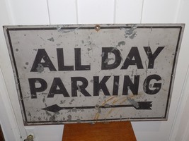 Vintage All Day Parking Metal Sign - €108,23 EUR
