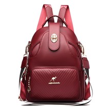 2022 New Designer Backpack Women High Quality Leather Backpack Large Capacity Sc - £51.82 GBP