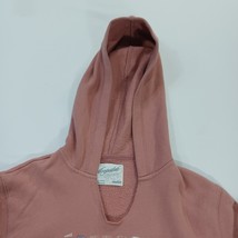 Aeropostale Hoodie Women's Size Medium Coral Pullover Embroidered Sweatshirt image 14