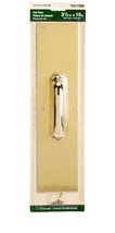 GateHouse Polished Brass Pull Plate, 3-1/2 by 15-in, 0311980 - £19.61 GBP