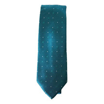 SEAN JOHN Teal Triple Polka Dot Silk Twill Classic Tie - £14.94 GBP