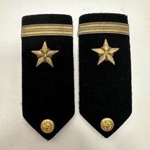 1950&#39;s KOREAN ERA US NAVY ENSIGN S. MARS INC. NY EPAULETTES SHOULDER BOARDS - $15.95