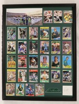 1989 Oakland A&#39;s Team Signed Framed 18x24 Photo Display JSA McGwire Canseco - £470.71 GBP