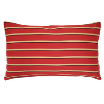 Sunbrella Harwood Crimson Outdoor Pillow 12x19 - £41.39 GBP