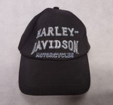 Harley Davidson Rhinestone Hat Black Adjustable Back - £13.32 GBP