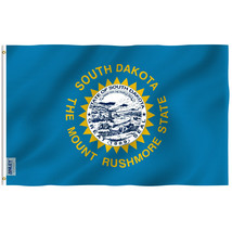 Anley Fly Breeze 3x5 Foot South Dakota State Flag North Dakota State Fla... - $6.43+