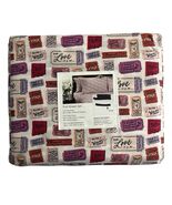Berkshire Sheet Set Artist Series Pink Love Valentines Tickets Novelty S... - $38.38