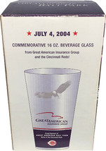 Cincinnati Reds July 4, 2004 Great American Ballpark Commemorative 16 oz Beverag - £14.11 GBP