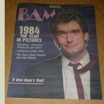 Huey Lewis BAM Magazine Vintage 1985 - £23.53 GBP