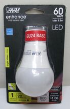 New  Feit Electric Enhance 60-Watt Bright White LED GU24 Twist Lock Base... - $8.54