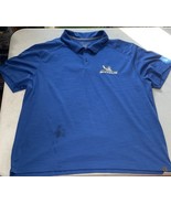 Michelin Tire Polo Shirt Men XL Employee Uniform Blue Embroidered Logo M... - $206.80 MXN