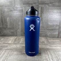 HYDRO flask 40 oz wide mouth w/lid, Stainless Steel - £6.70 GBP