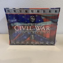 The Civil War: A Film By Ken Burns VHS (1997 9-Tape Set) Documentary  NE... - $273.33 MXN