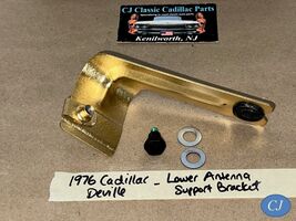 OEM 76 Cadillac Deville LOWER ANTENNA SUPPORT MOUNTING BRACKET WITH SCRE... - $74.24