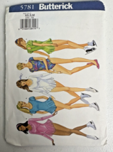 Butterick 5781 Pattern Size XS, S, M Uncut Vintage 2001 Skating Outfits - $164.91 MXN