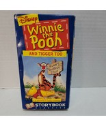WINNIE THE POOH AND TIGGER TOO - VHS 1998 - STORYBOOKS CLASSICS 10101 - $73.69 MXN