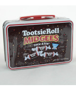 Tootsie Roll Midgees Collectible Lunch Box Candy Tin - Unopened - $38.01 MXN