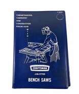 Sears Craftsman Bench Saw Know-How Manual 1967 1st Edition Handbook - €10,65 EUR