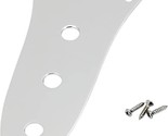 4-Hole Chrome Jazz Bass Control Plate From Fender. - $39.96