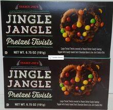 2 Packs Trader Joe’s Jingle Jangle Pretzel Twists 6.75 oz Each Pack - $24.74